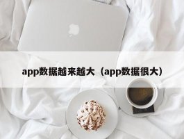 app数据越来越大（app数据很大）